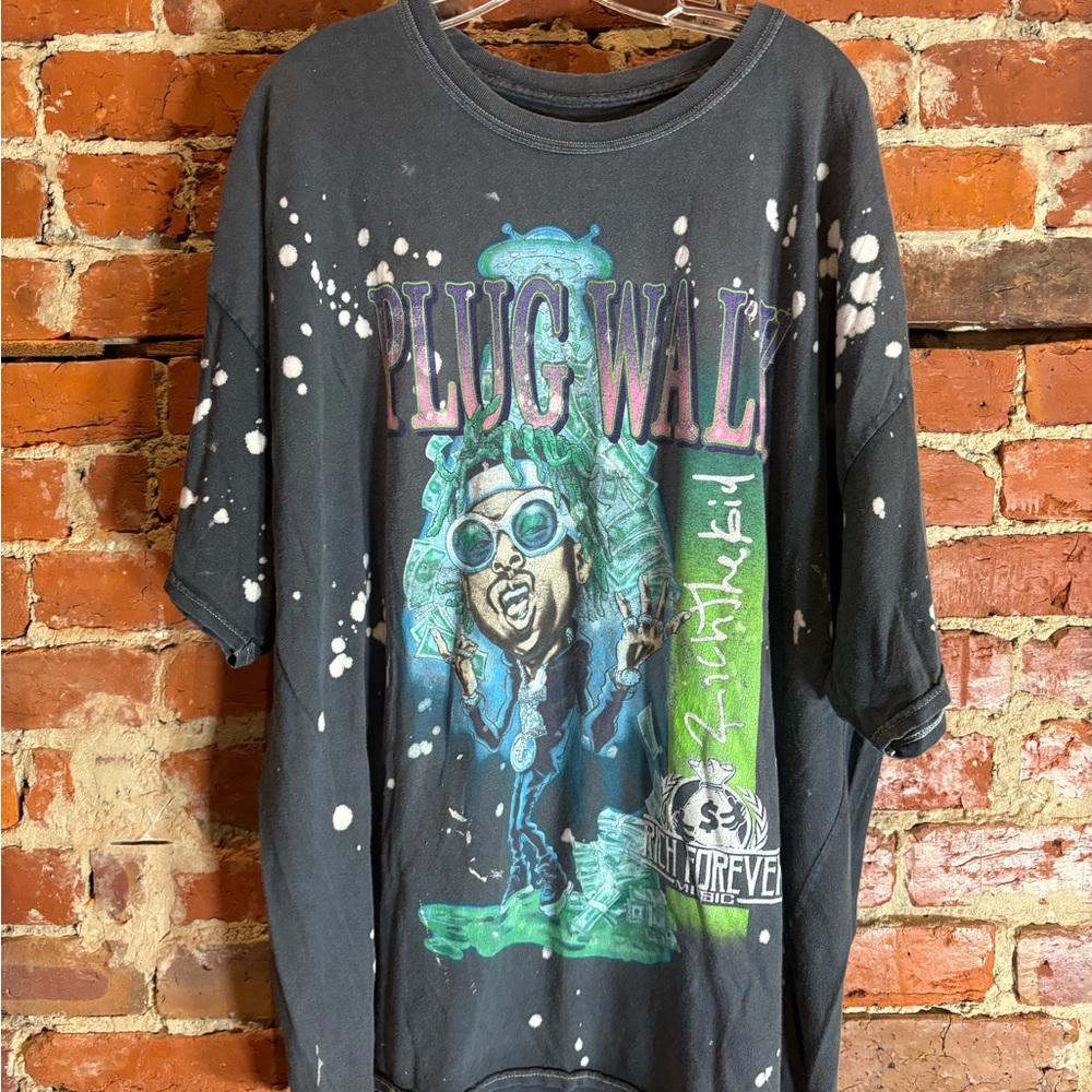 Rich the kid 2xlarge grey tide graphic vintage preowned tshirt