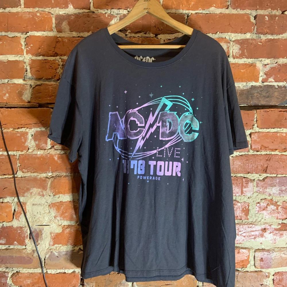 ACDC 3xlarge black graphic preowned T-shirt