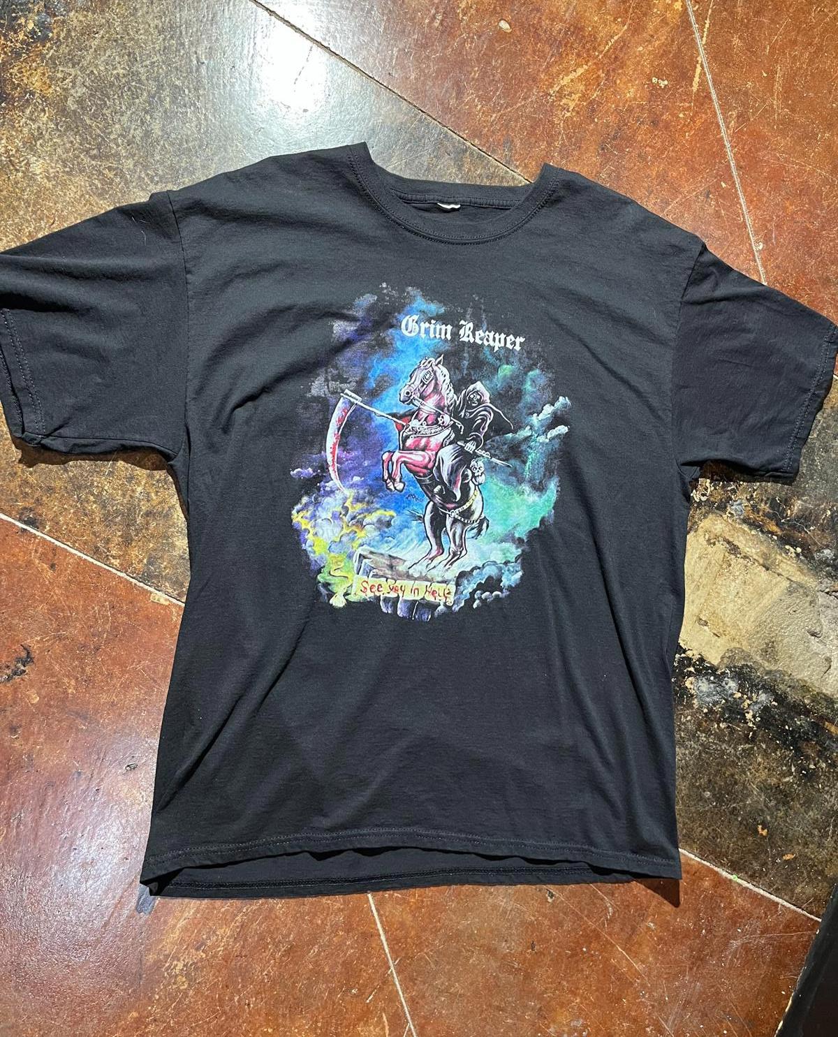Grim Reaper Preowned XL Band T-shirt