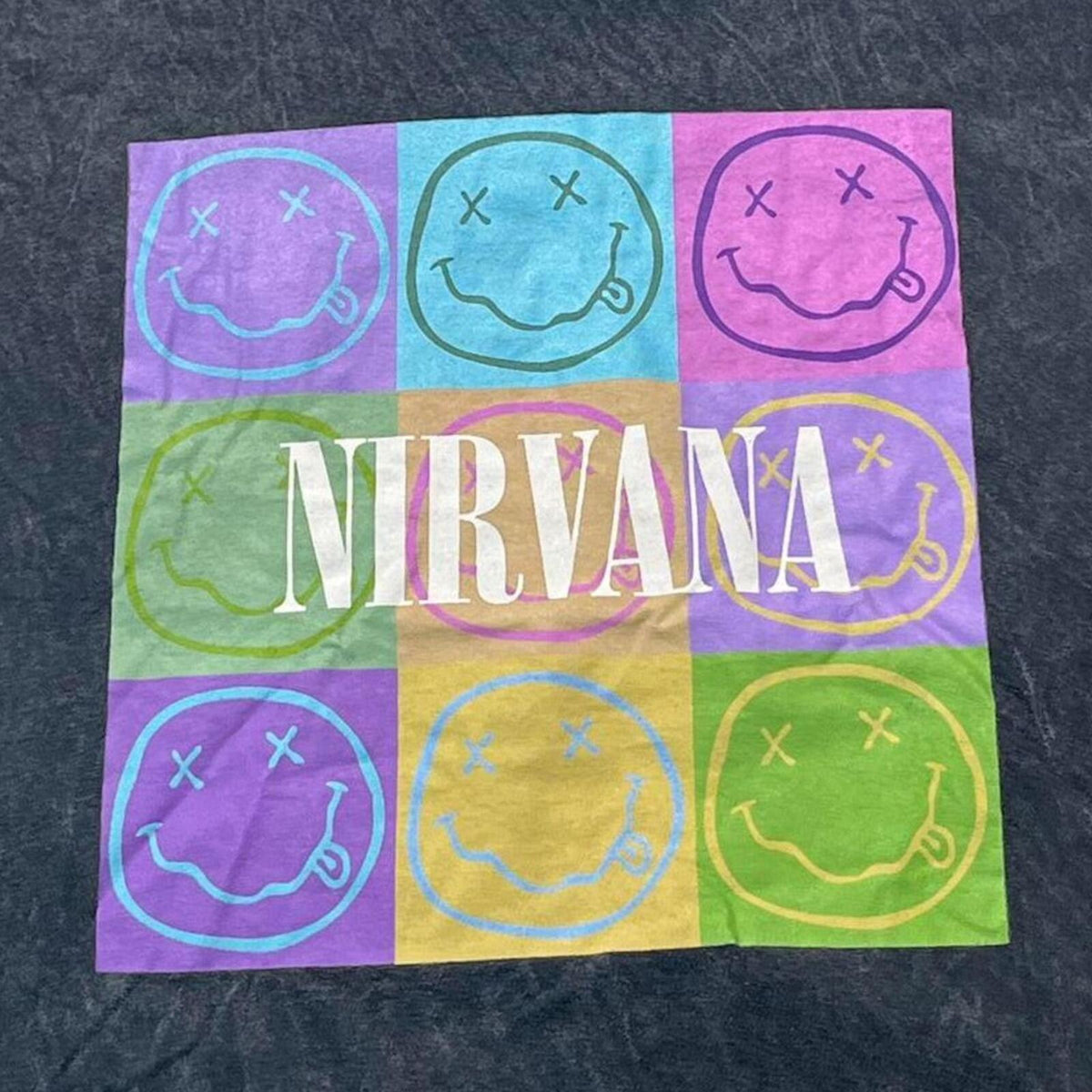 Nirvana Preowned Large Tie Dye T-shirt