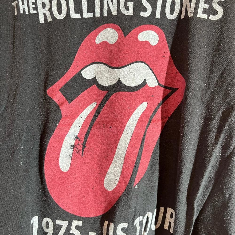Rolling Stones 2xlarge black graphic vintage preowned tshirt