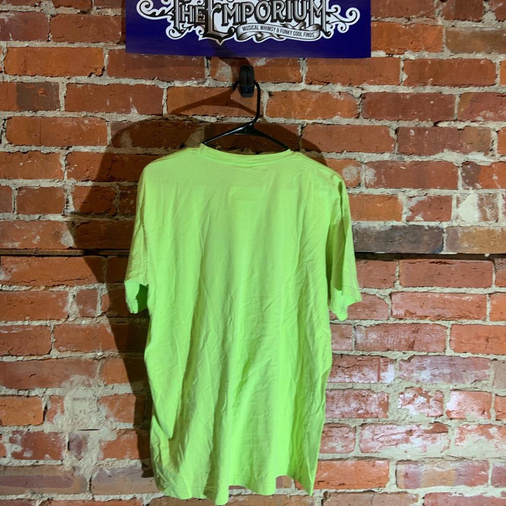 The doors Xlarge neon green graphic vintage T-shirt