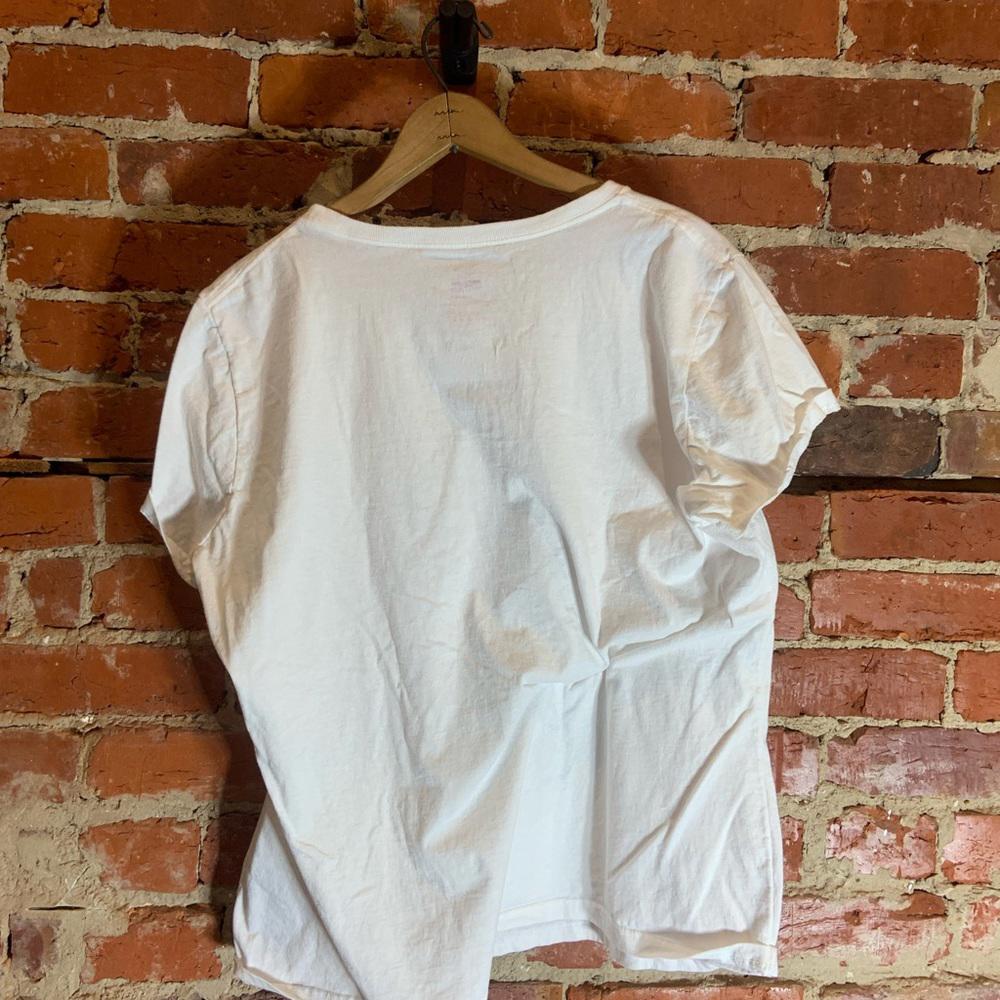 Pearl Jam ladies 3xlarge white graphic preowned T-shirt