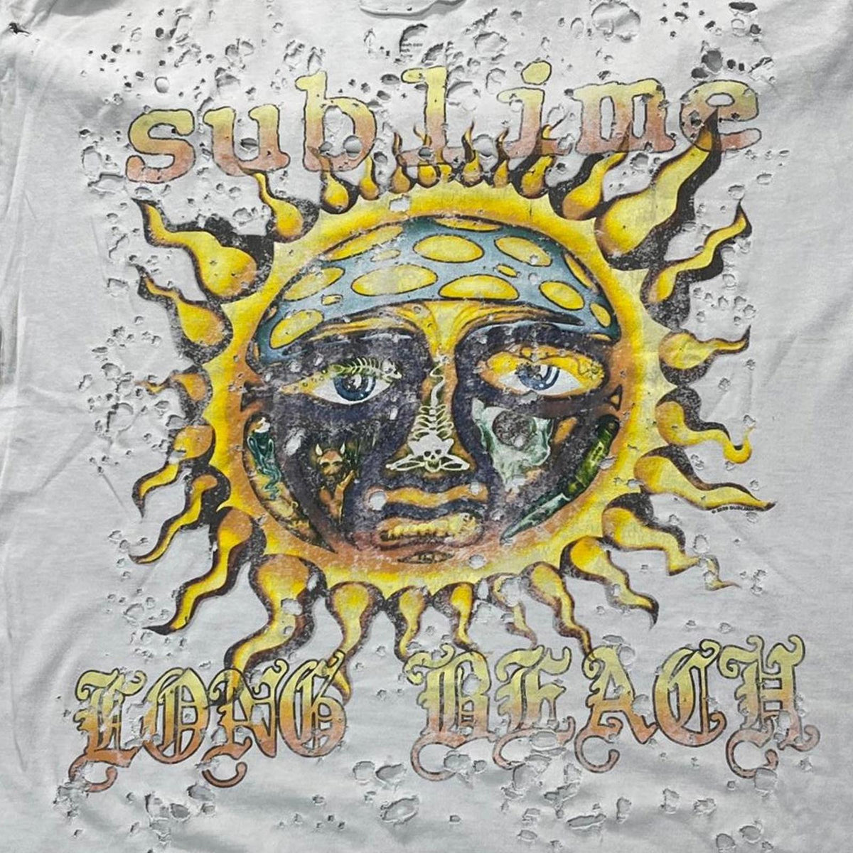 Sublime Preowned 2XL Distressed T-shirt