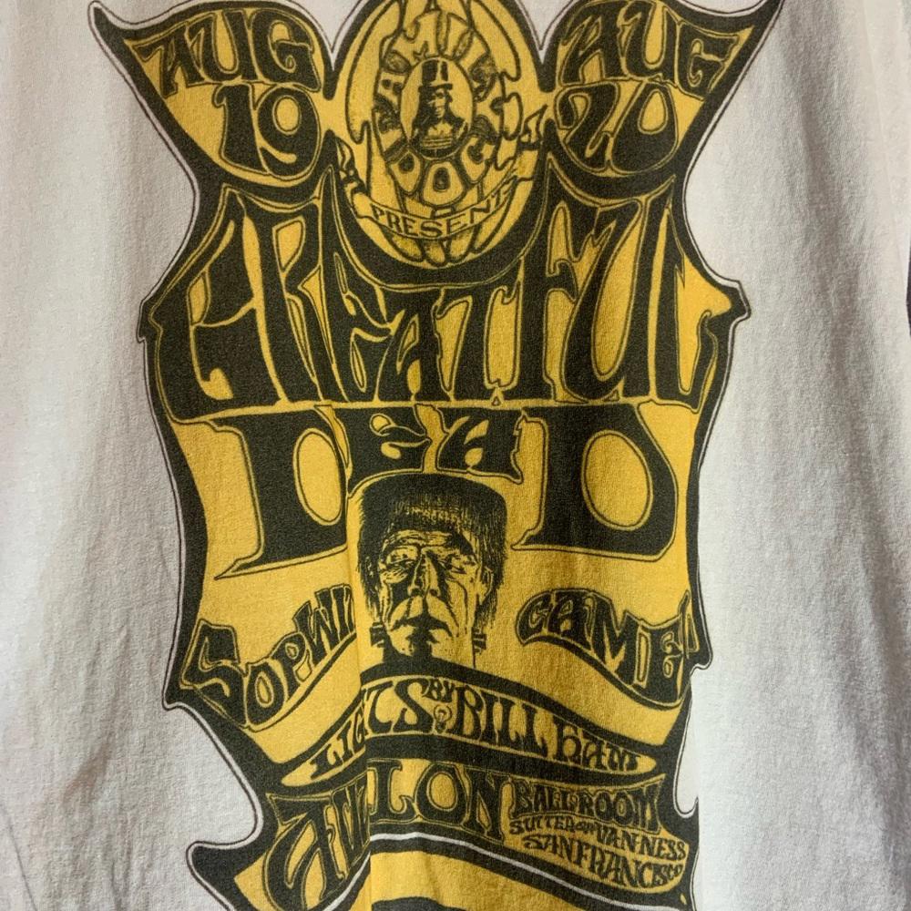 Grateful Dead 2XLarge ladies grey graphic preowned T-shirt