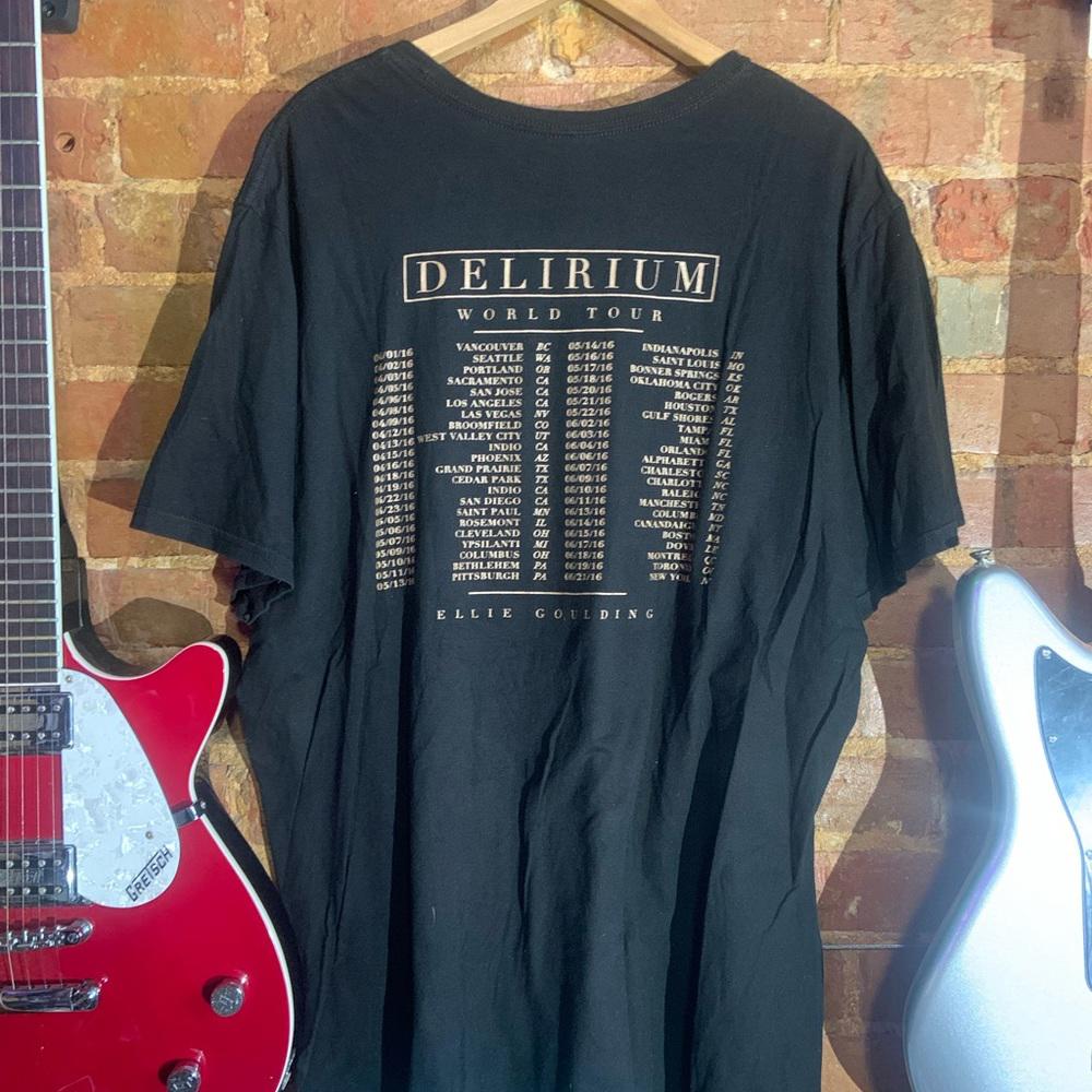 Ellie Goulding delirium tour 2XLarge graphic T-shirt
