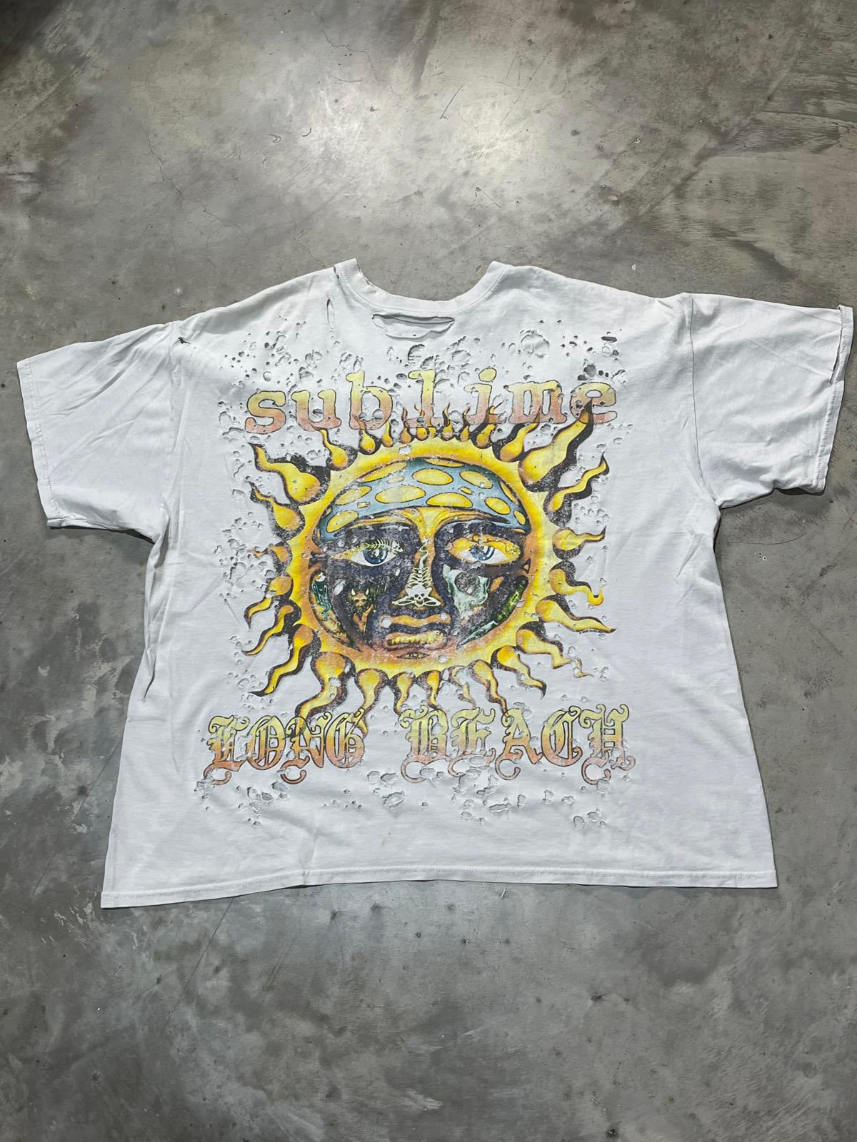 Sublime Preowned 2XL Distressed T-shirt