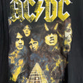ACDC large black graphic vintage T-shirt