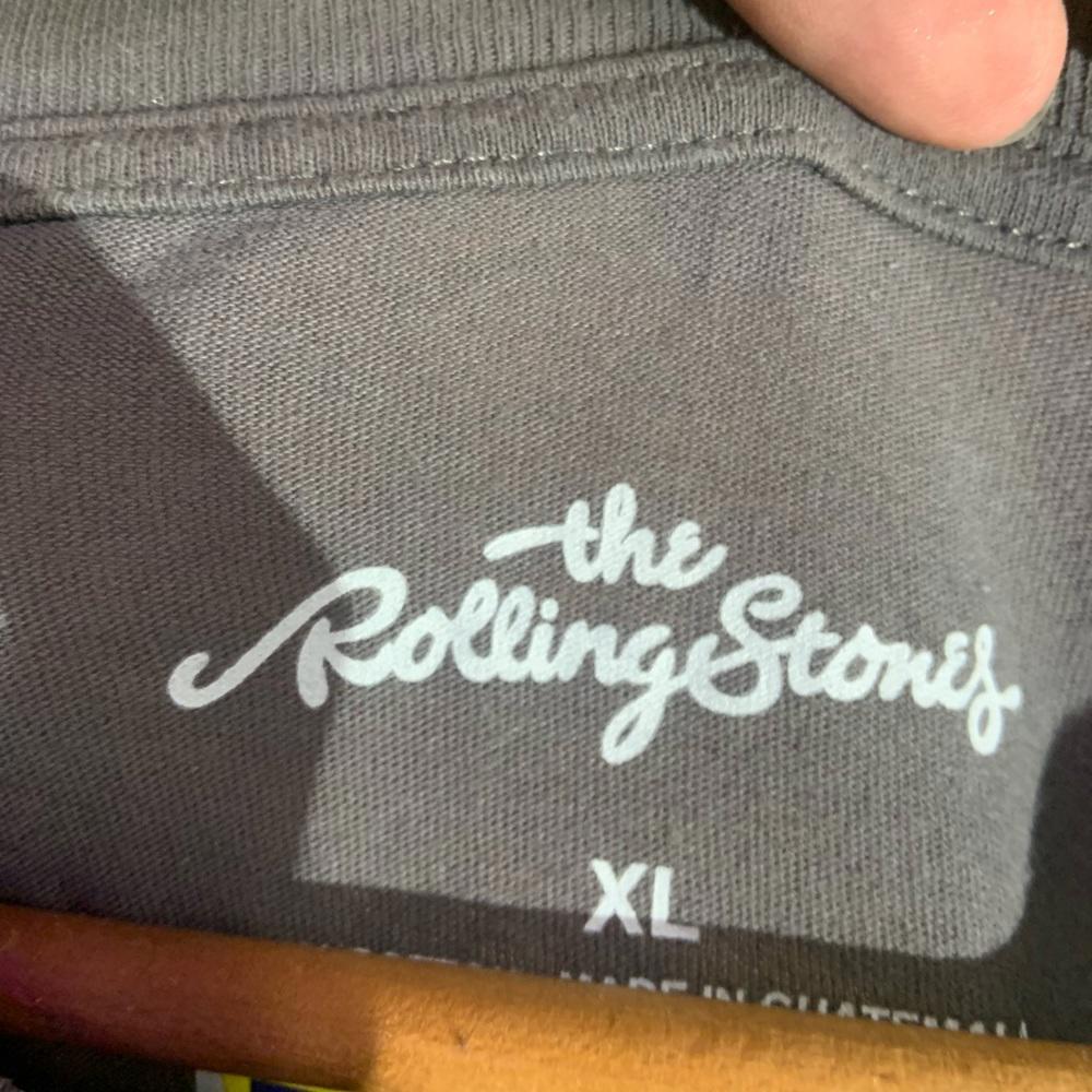 Rolling Stones xlarge gray graphic vintage T-shirt