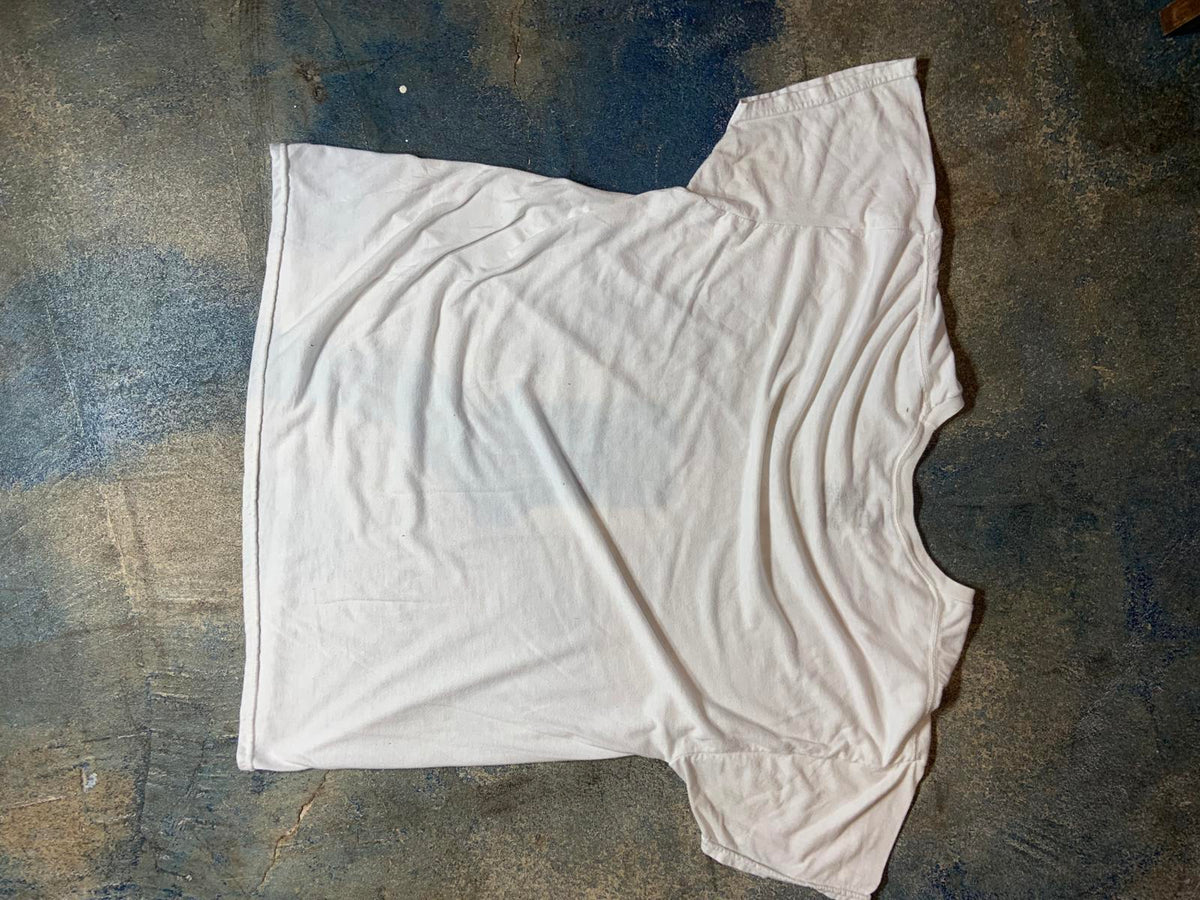 The Cramps PreOwned XL V-Neck White Shirt
