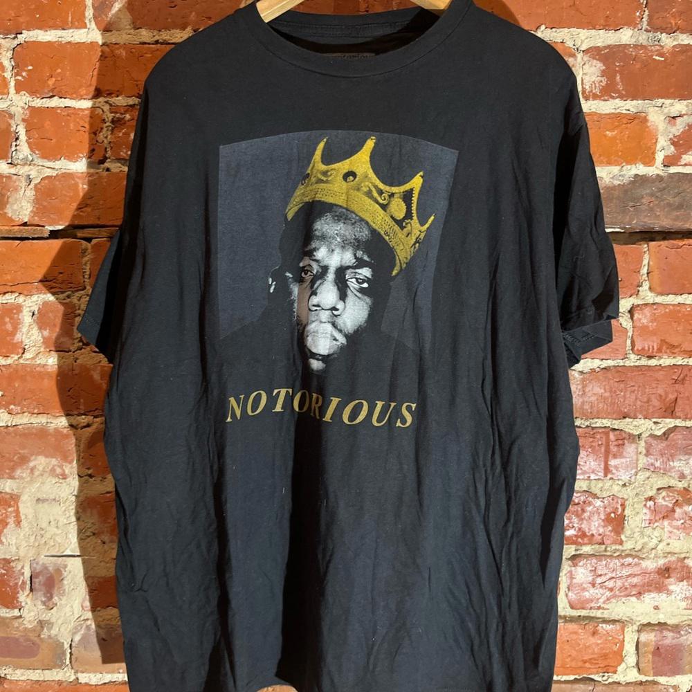 Biggie smalls 2xlarge black graphic vintage preowned tshirt