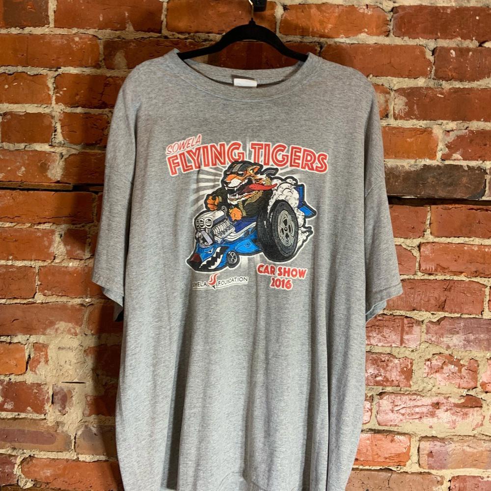 Sowela 3xlarge grey graphic preowned T-shirt
