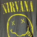 Nirvana xlarge grey graphic vintage preowned tshirt