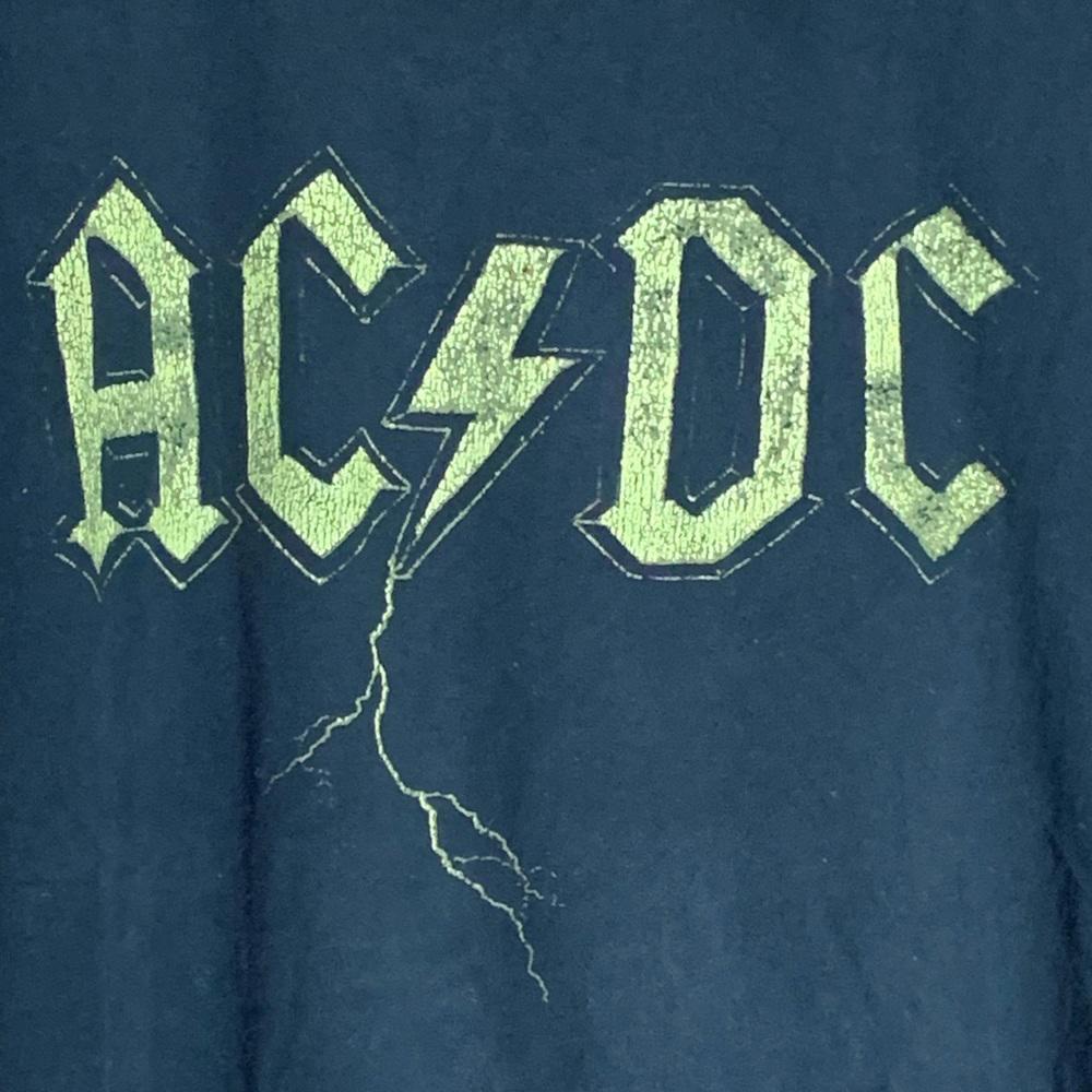 ACDC L Black graphic vintage T-shirt