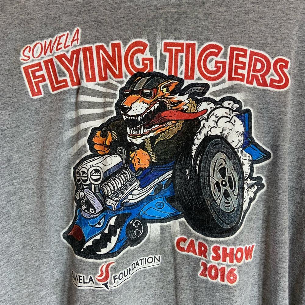 Sowela 3xlarge grey graphic preowned T-shirt