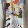 Jazz festival 1978 ladies 2XLarge beige graphic preowned T-shirt
