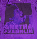 Aretha Franklin PreOwned XL Purple Shirt