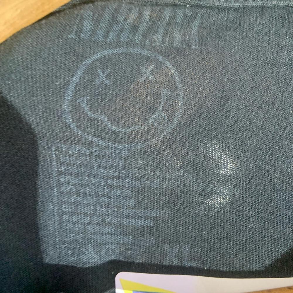 Nirvana black Xlarge graphic vintage T-shirt