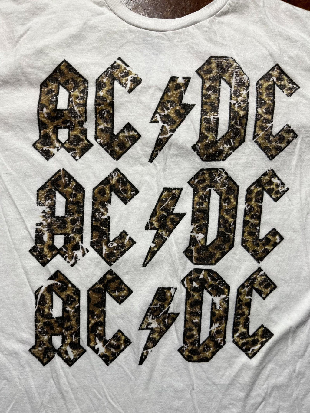 ACDC Preowned Large Band T-shirt