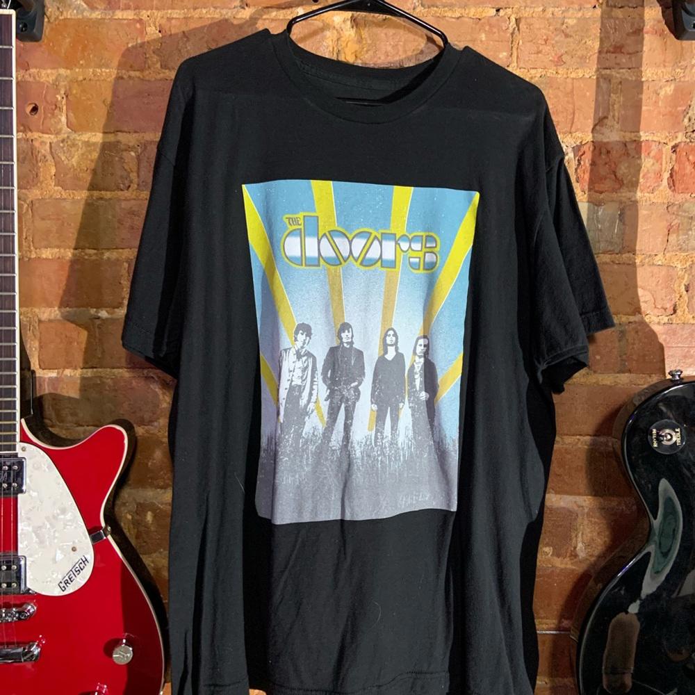 The doors Xlarge black graphic vintage T-shirt