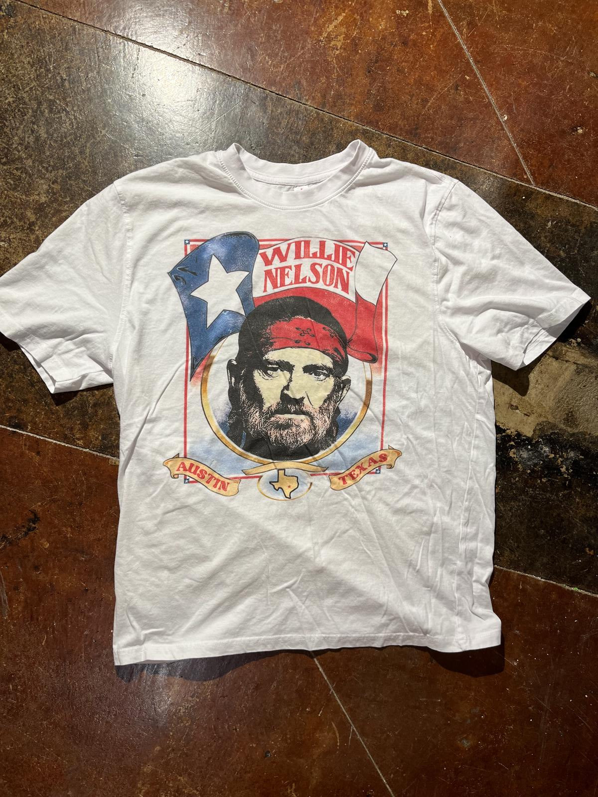 Willie Nelson Preowned XL Band T-shirt