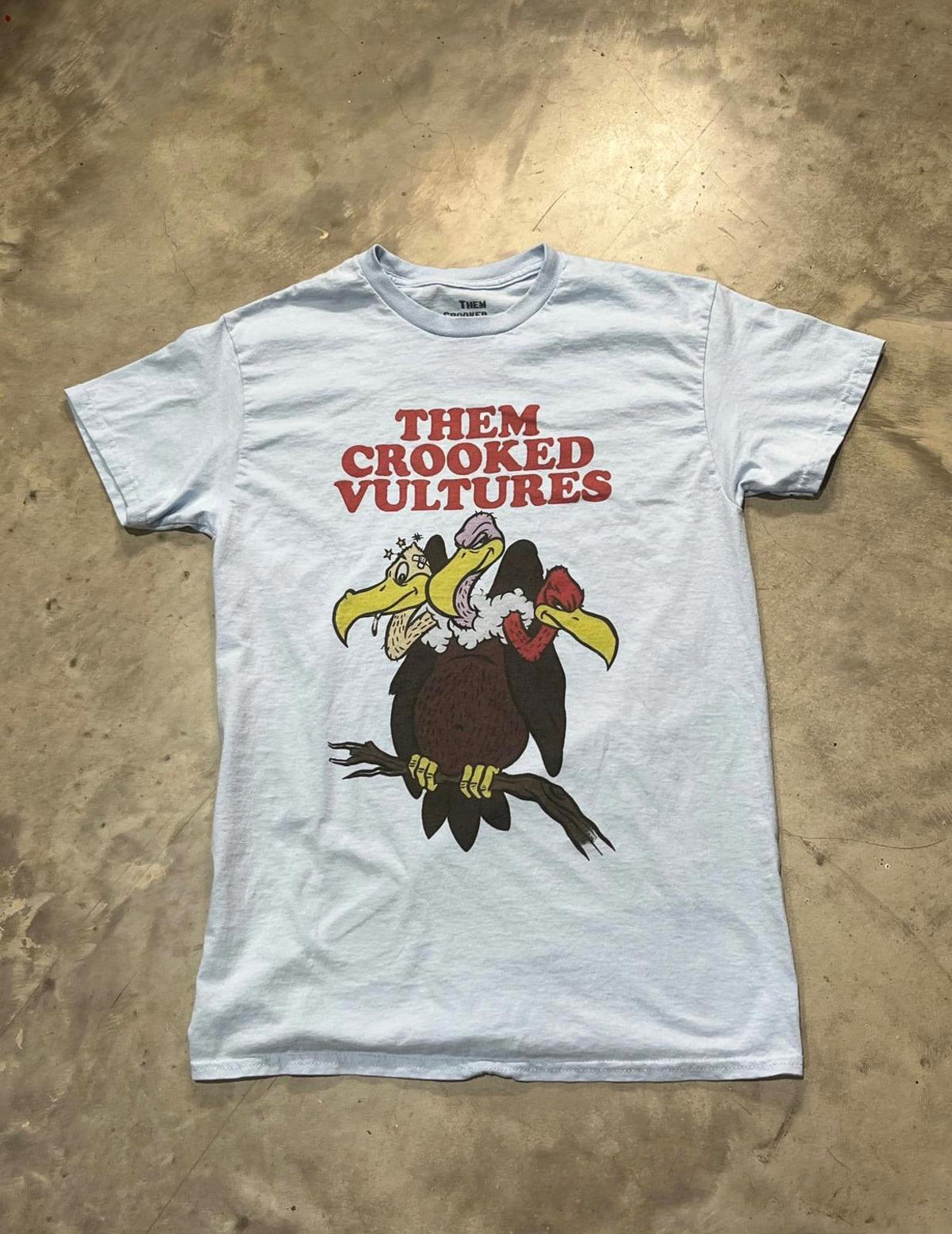 Them Crooked Vultures Preowned Medium T-shirt