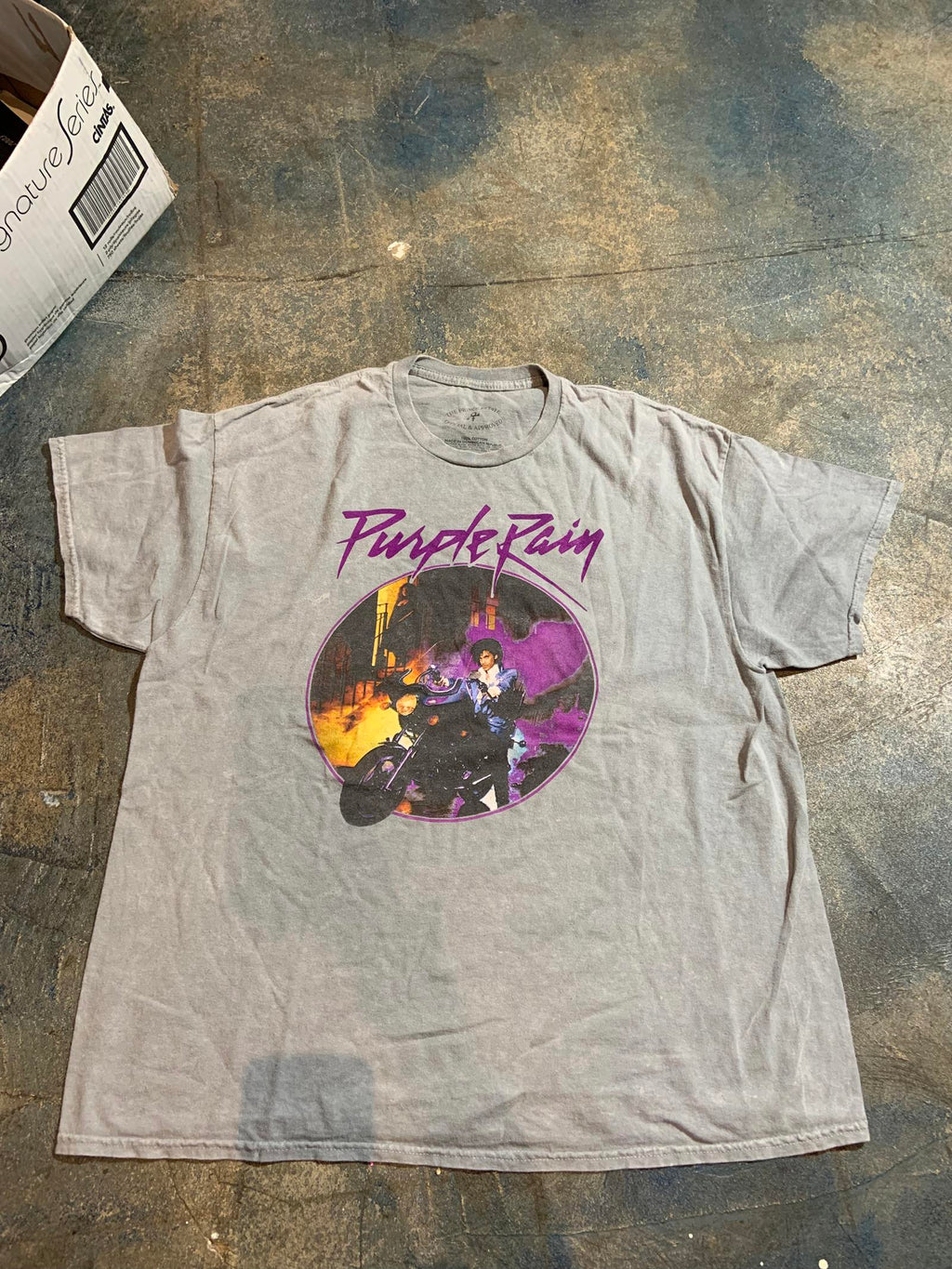 Purple Rain Preowned XLarge T-shirt