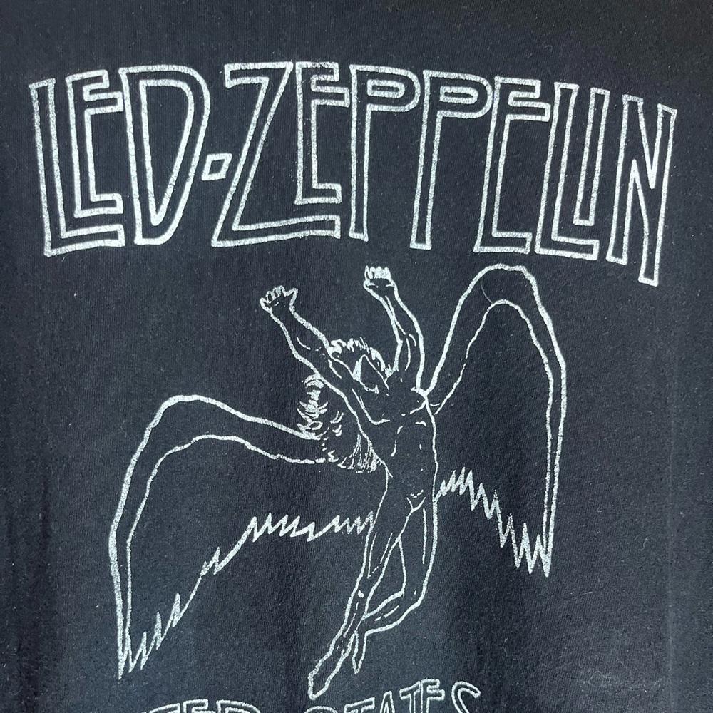Led Zeppelin 2xlarge black graphic vintage preowned tshirt