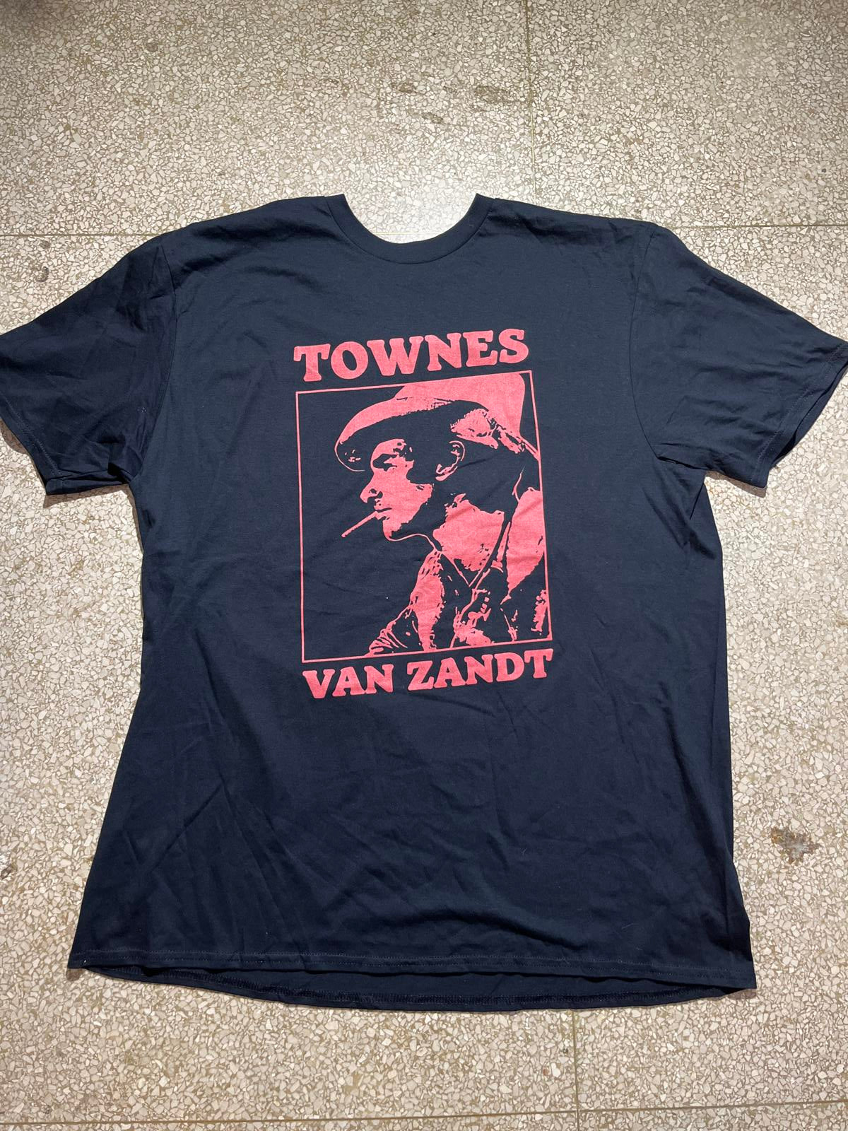 Townes Van Zandt PreOwned 2XL Band tshirt