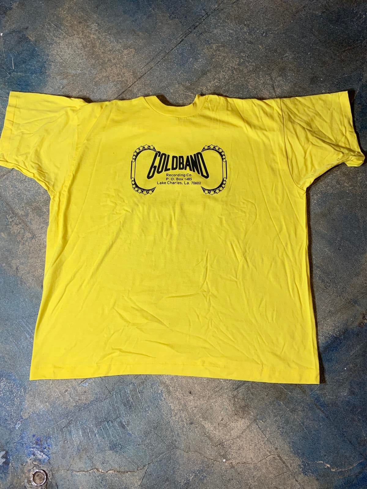 Vintage NOS Goldband Records PreOwned 2XL tshirt