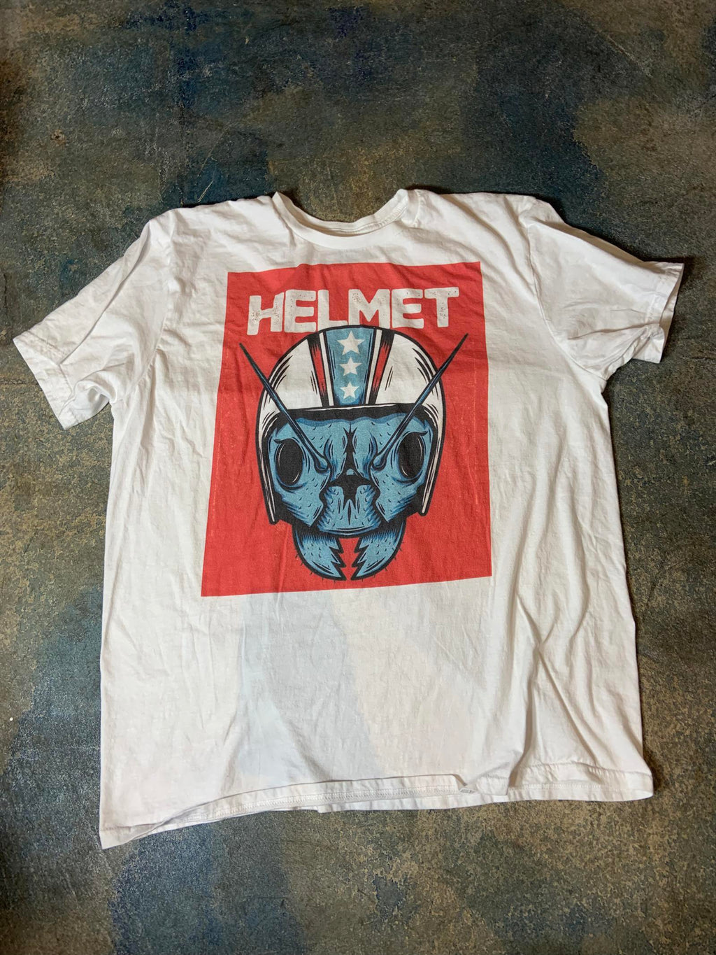Helmet PreOwned XL Band Tshirt