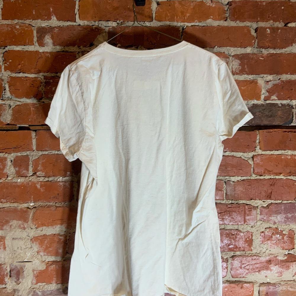 Billie holiday ladies 2XLarge white graphic preowned T-shirt