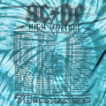 ACDC 1976 tour Preowned Large T-shirt
