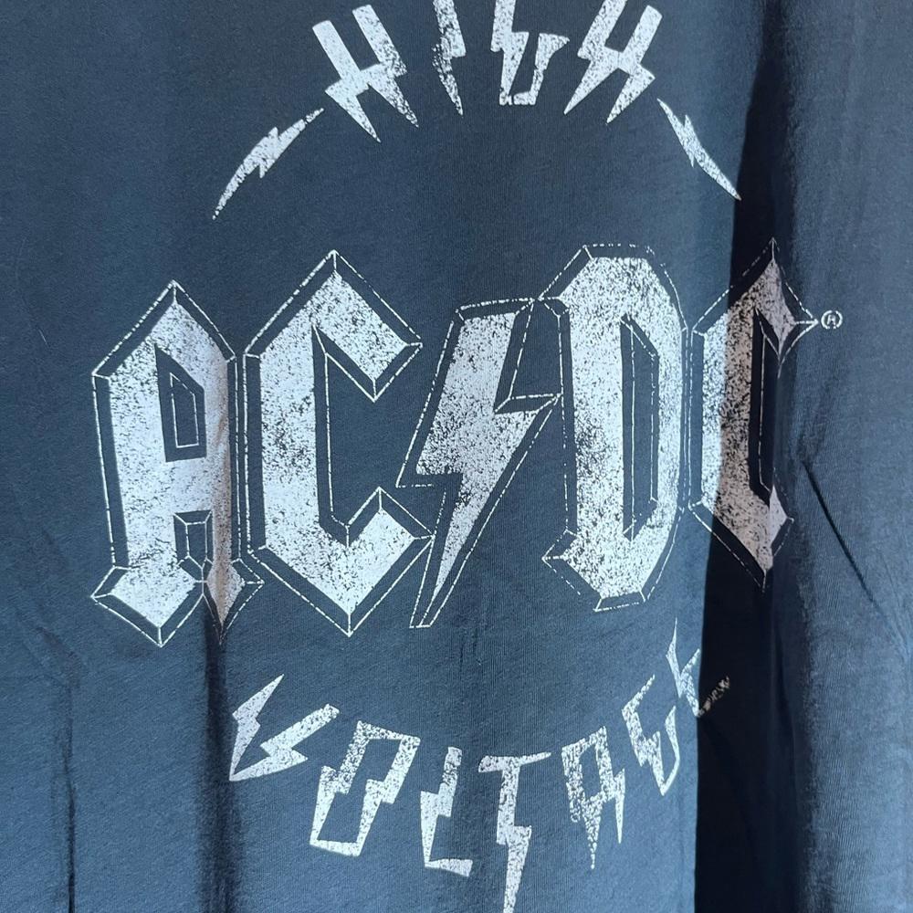 Acdc xlarge grey graphic vintage preowned tshirt