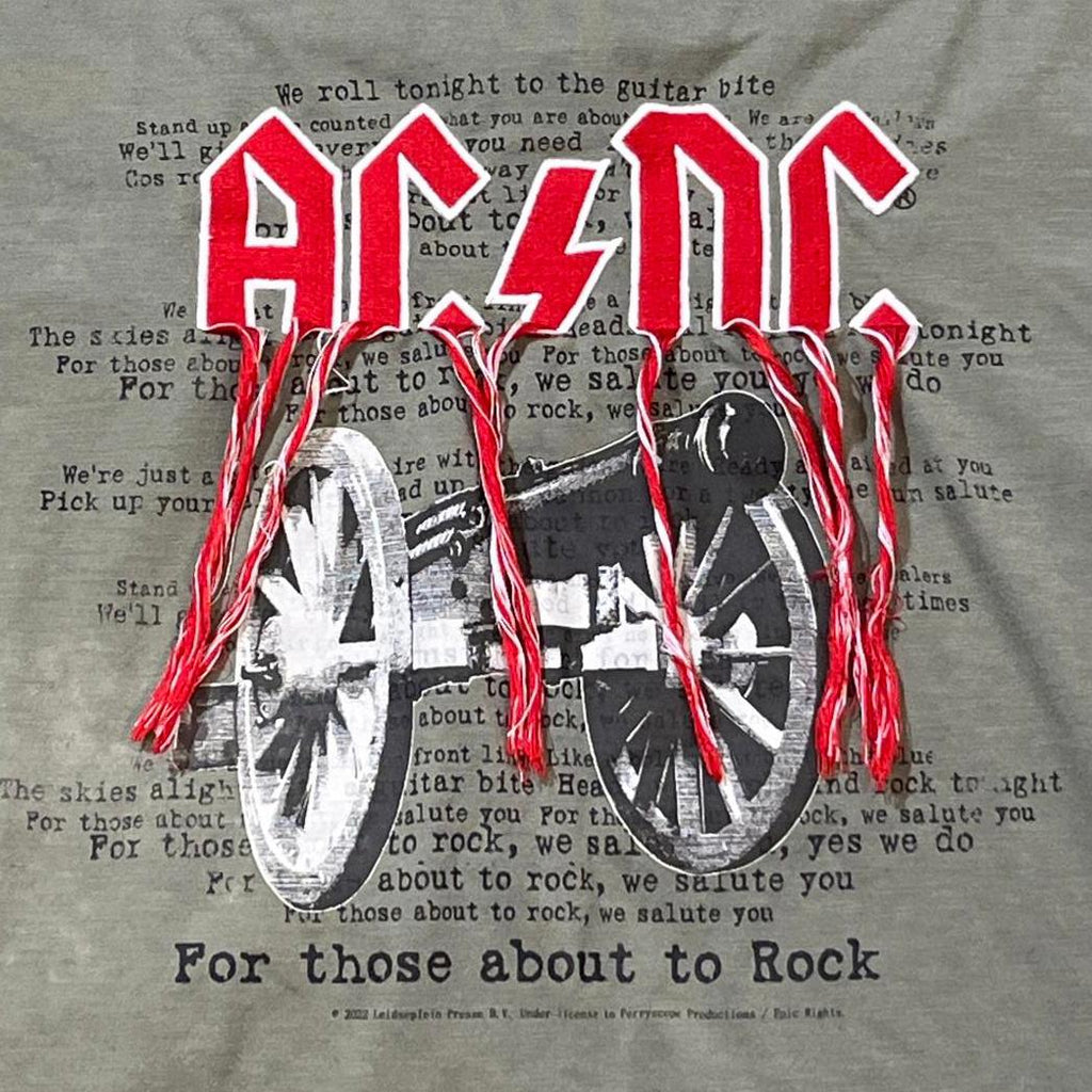 AC/DC preowned Medium Band T-shirt