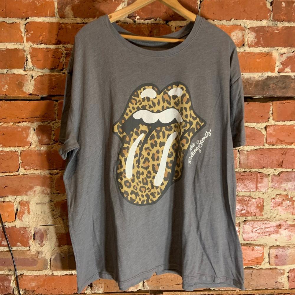 Rolling Stones 3xlarge grey graphic preowned T-shirt
