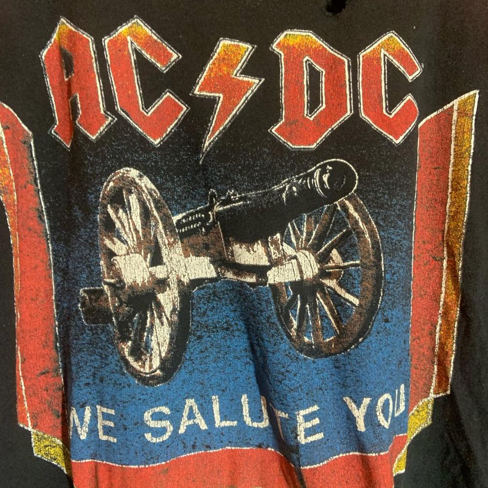 ACDC medium black & red graphic vintage T-shirt