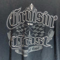 Cruisin the coast 3xlarge black graphic preowned T-shirt