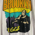 Biggie smalls white X-Large graphic vintage T-shirt