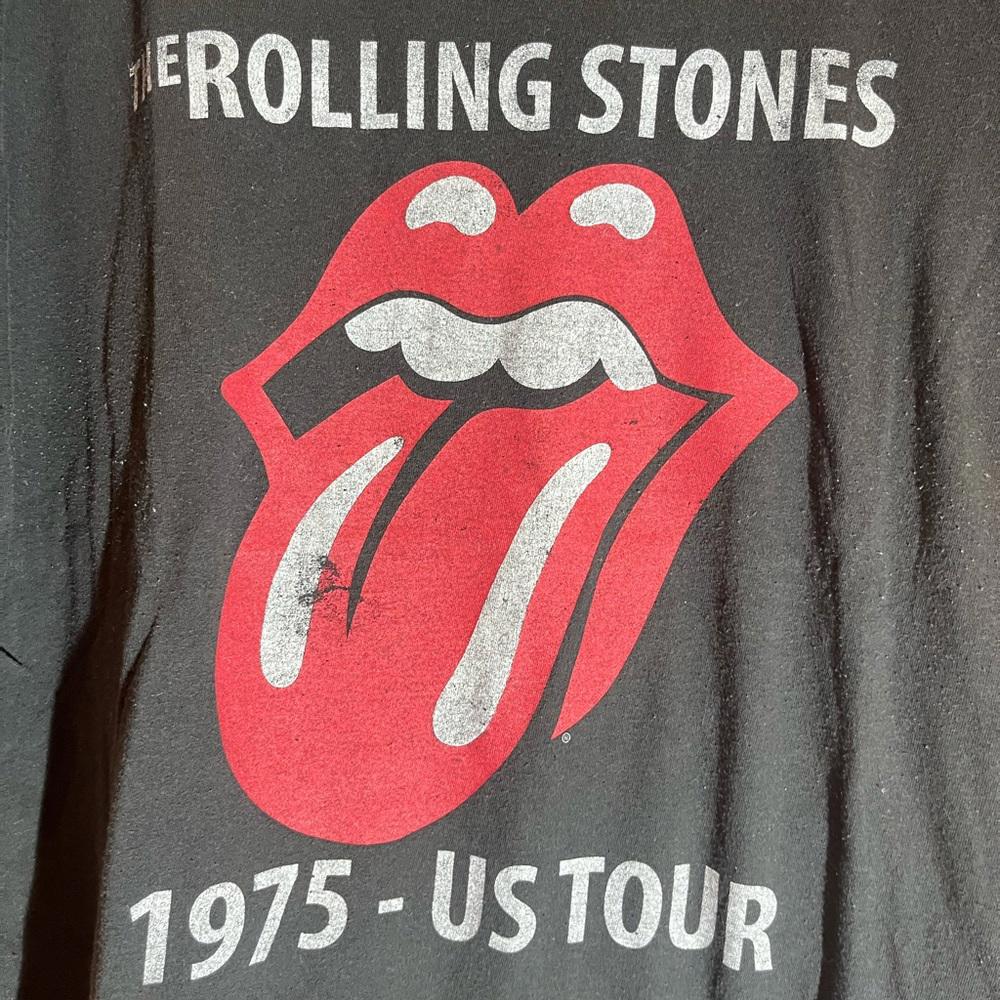 Rolling Stones 2xlarge black graphic vintage preowned tshirt
