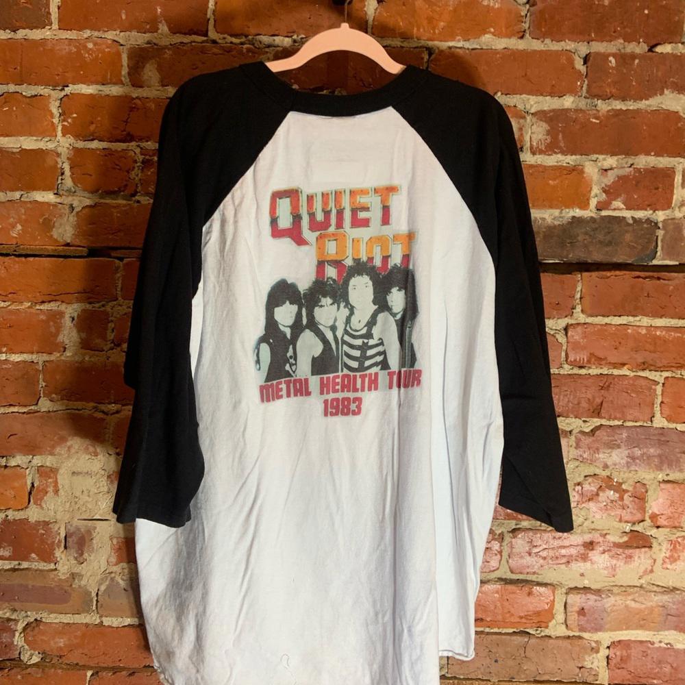 Quiet riot 3xlarge white graphic preowned T-shirt
