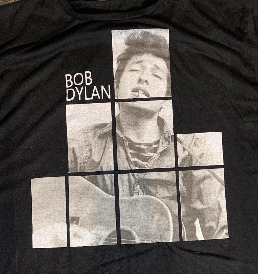Bob Dylan PreOwned XL Black Shirt