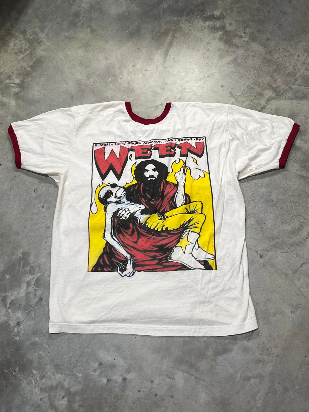 Ween Preowned XL Ringer T-shirt