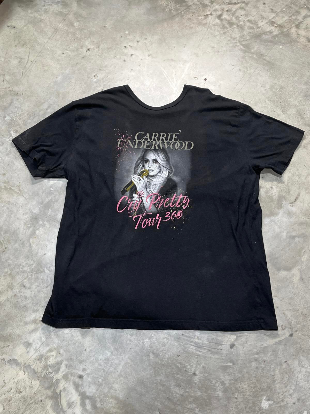 Carrie Underwood Preowned 2XL Band T-shirt