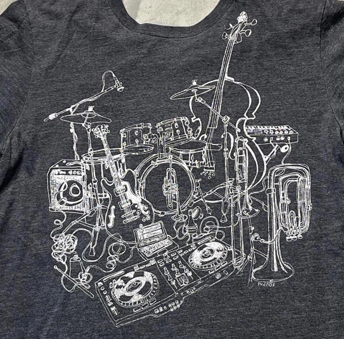 More Cowbell Black Preowned Medium T-shirt