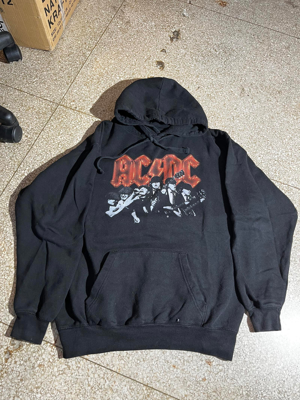 ACDC Preowned Medium Band Hoodie