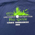 2012 Lake Charles Racquet Club Tennis Preowned XL T-Shirt