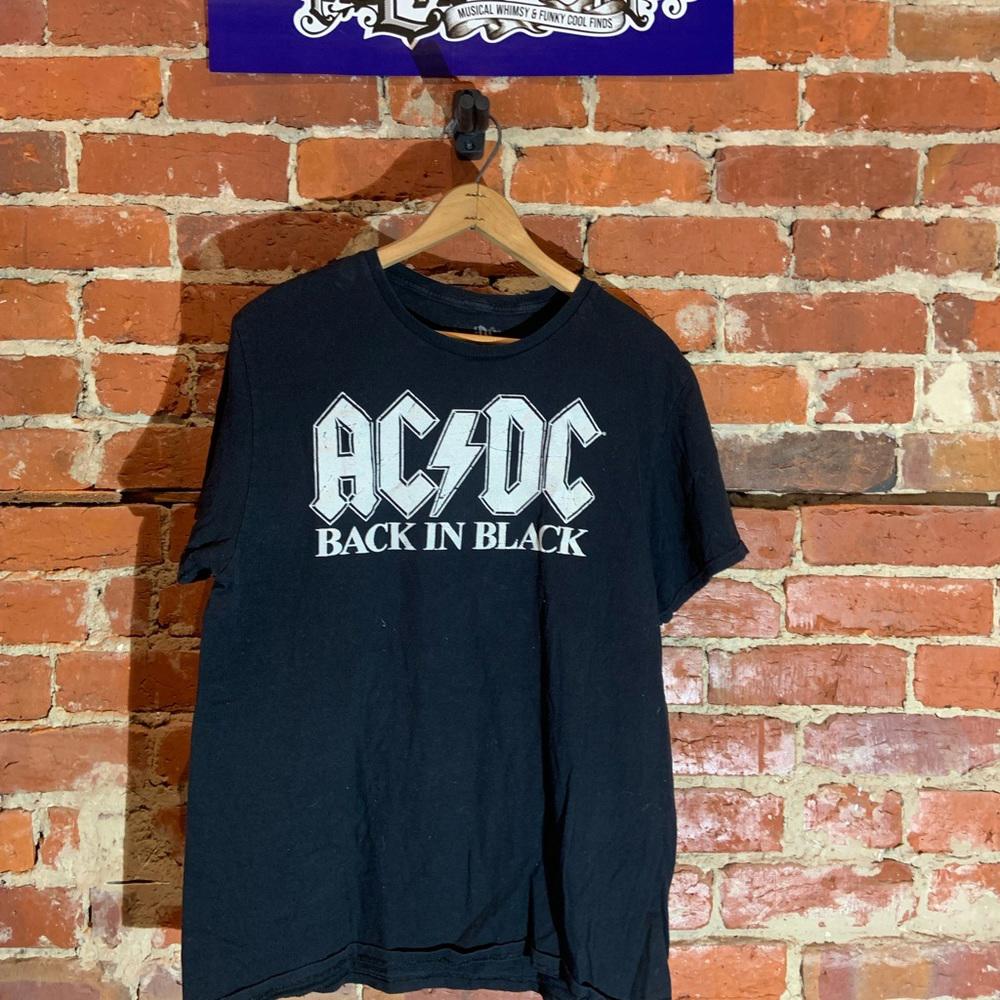 ACDC large black graphic vintage T-shirt