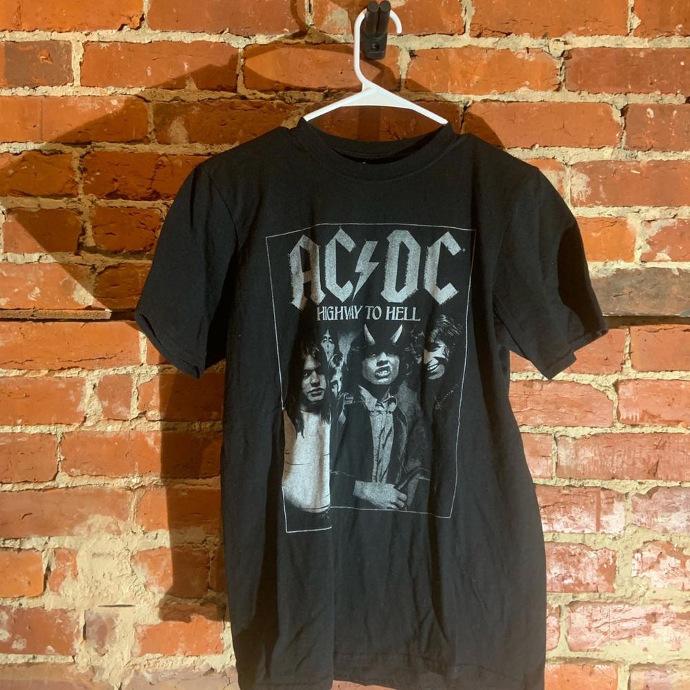 ACDC medium black graphic vintage T-shirt
