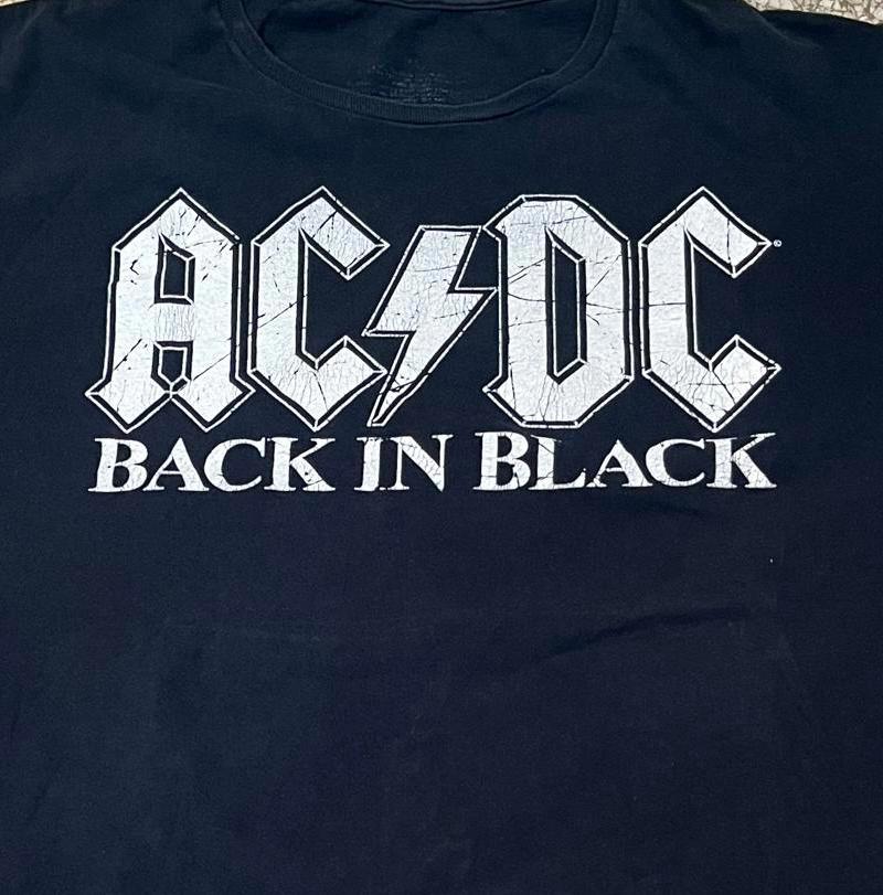 ACDC Preowned Large Band T-shirt
